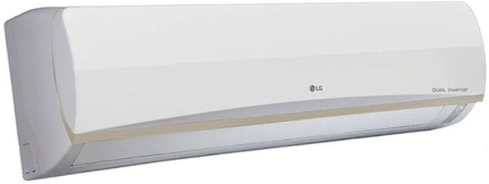 LG 1 टन 3 स्टार स्प्लिट इन्वर्टर एसी - सफ़ेद - JS-Q12PUXA, कॉपर कंडेंसर