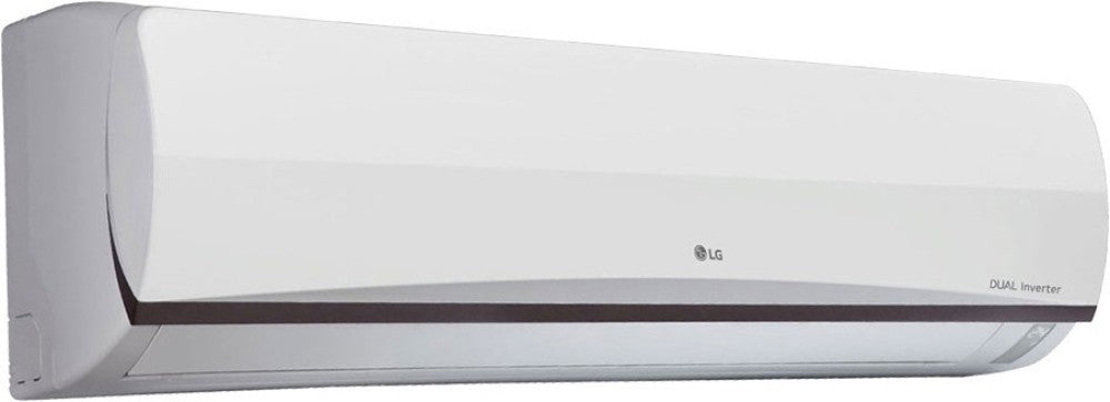 LG 1.5 टन 3 स्टार स्प्लिट इन्वर्टर AC - सफ़ेद - JS-Q18CPXD2, कॉपर कंडेनसर