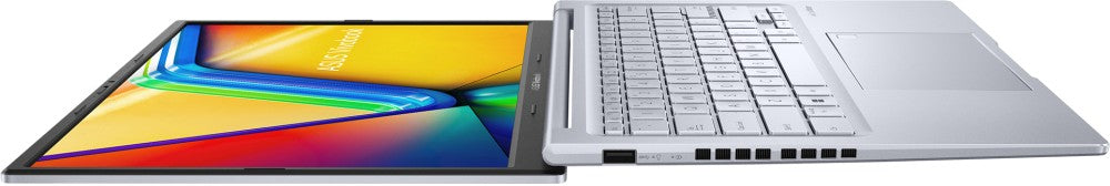 Asus Vivobook 14X (2023) Intel H-Series Core i5 13th Gen - (16GB/512GB SSD/Windows 11 Home/4GB ग्राफ़िक्स/NVIDIA GeForce RTX 2050/60 Hz) K3405VF-LY542WS क्रिएटर लैपटॉप - 14 इंच, कूल सिल्वर , 1.40 किग्रा, एमएस ऑफिस के साथ