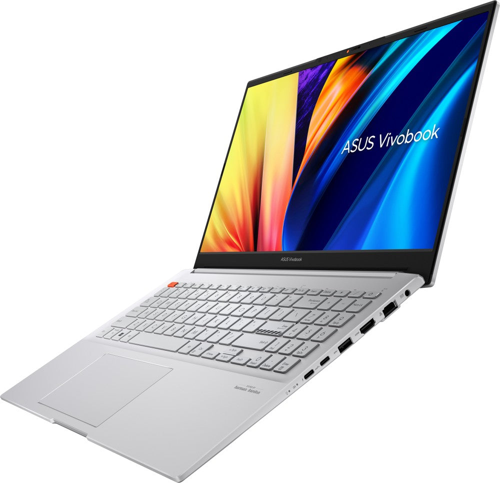 ASUS Vivobook Pro 15 Intel H-Series Core i9 11th Gen - (16 GB/512 GB SSD/Windows 11 Home/4 GB ग्राफ़िक्स/NVIDIA GeForce RTX 3050/144 Hz) K6502HCB-LP902WS क्रिएटर लैपटॉप - 15.6 इंच, कूल सिल्वर, 1.80 किलोग्राम, एमएस ऑफिस के साथ