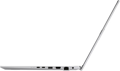 ASUS Vivobook Pro 15 Intel H-Series Core i9 11th Gen - (16 GB/512 GB SSD/Windows 11 Home/4 GB ग्राफ़िक्स/NVIDIA GeForce RTX 3050/144 Hz) K6502HCB-LP902WS क्रिएटर लैपटॉप - 15.6 इंच, कूल सिल्वर, 1.80 किलोग्राम, एमएस ऑफिस के साथ