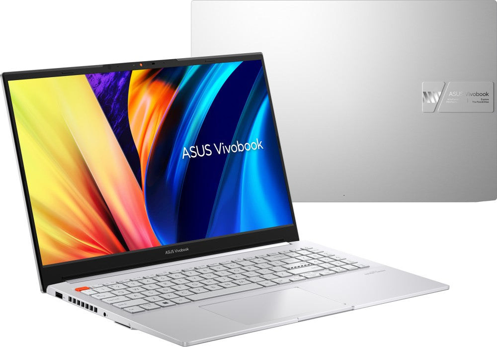 ASUS Vivobook Pro 15 Intel H-Series Core i9 11th Gen - (16 GB/512 GB SSD/Windows 11 Home/4 GB ग्राफ़िक्स/NVIDIA GeForce RTX 3050/144 Hz) K6502HCB-LP902WS क्रिएटर लैपटॉप - 15.6 इंच, कूल सिल्वर, 1.80 किलोग्राम, एमएस ऑफिस के साथ