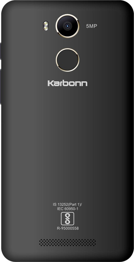 KARBONN K9 Kavach (Black, 16 GB) - 2 GB RAM