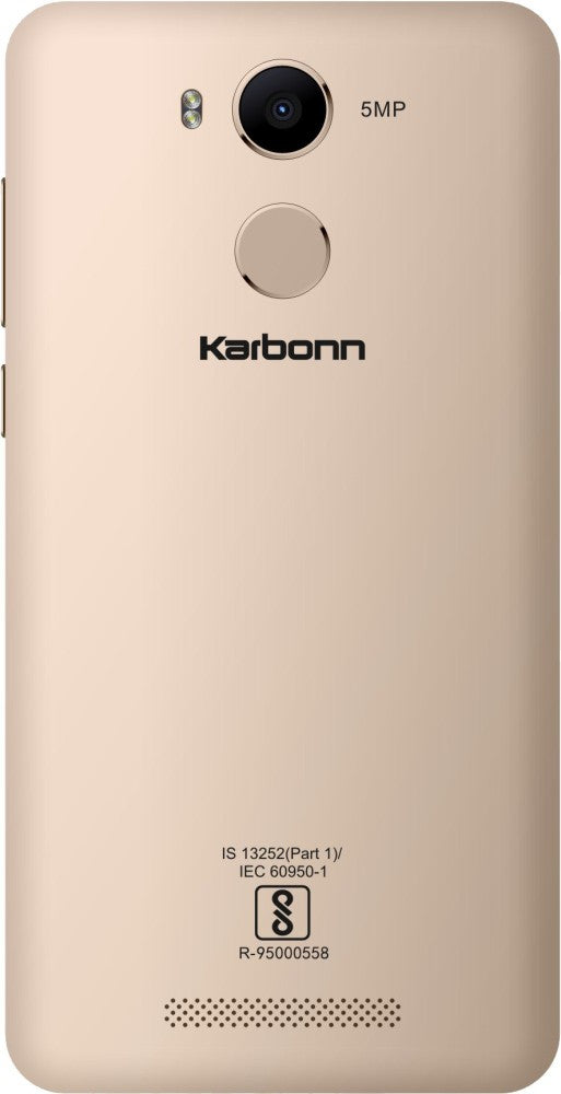 KARBONN K9 Kavach (Champagne, 16 GB) - 2 GB RAM