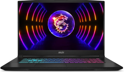 MSI Core i7 13वीं जेनरेशन - (16GB/1 TB SSD/Windows 11 Home/6GB ग्राफ़िक्स/NVIDIA GeForce RTX 4050) कटाना 17 B13VEK-254IN गेमिंग लैपटॉप - 17.3 इंच, काला, 2.6 किलोग्राम