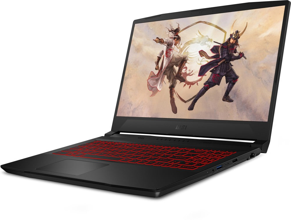 MSI Core i7 12th Gen - (8 GB/512 GB SSD/Windows 11 Home/4 GB ग्राफ़िक्स/NVIDIA GeForce RTX 3050) कटाना GF66 12UC-880IN गेमिंग लैपटॉप - 15.6 इंच, काला, 2.25 Kg