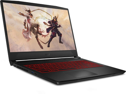 MSI Core i5 12th Gen - (16GB/512GB SSD/Windows 11 Home/4GB ग्राफ़िक्स/NVIDIA GeForce RTX 3050) कटाना GF66 12UC-1005IN गेमिंग लैपटॉप - 15.6 इंच, काला, 2.25 Kg