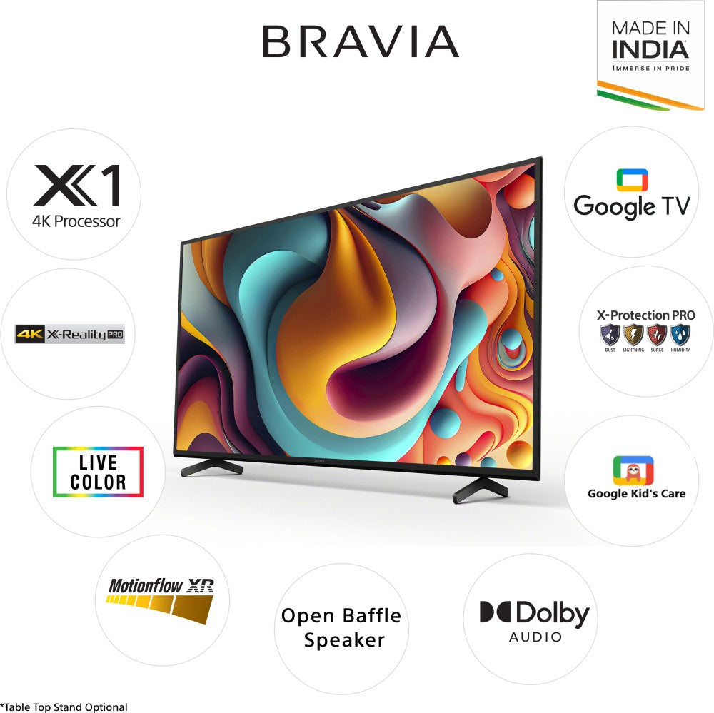 SONY 108 cm (43 inch) Ultra HD (4K) LED Smart Google TV - KD-43X64L