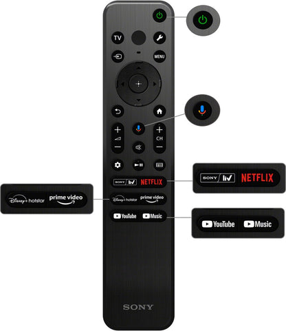 SONY X75L 108 cm (43 inch) Ultra HD (4K) LED Smart Google TV - KD-43X75L