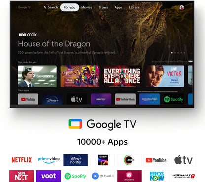 SONY X80L 108 cm (43 inch) Ultra HD (4K) LED Smart Google TV - KD-43X80L