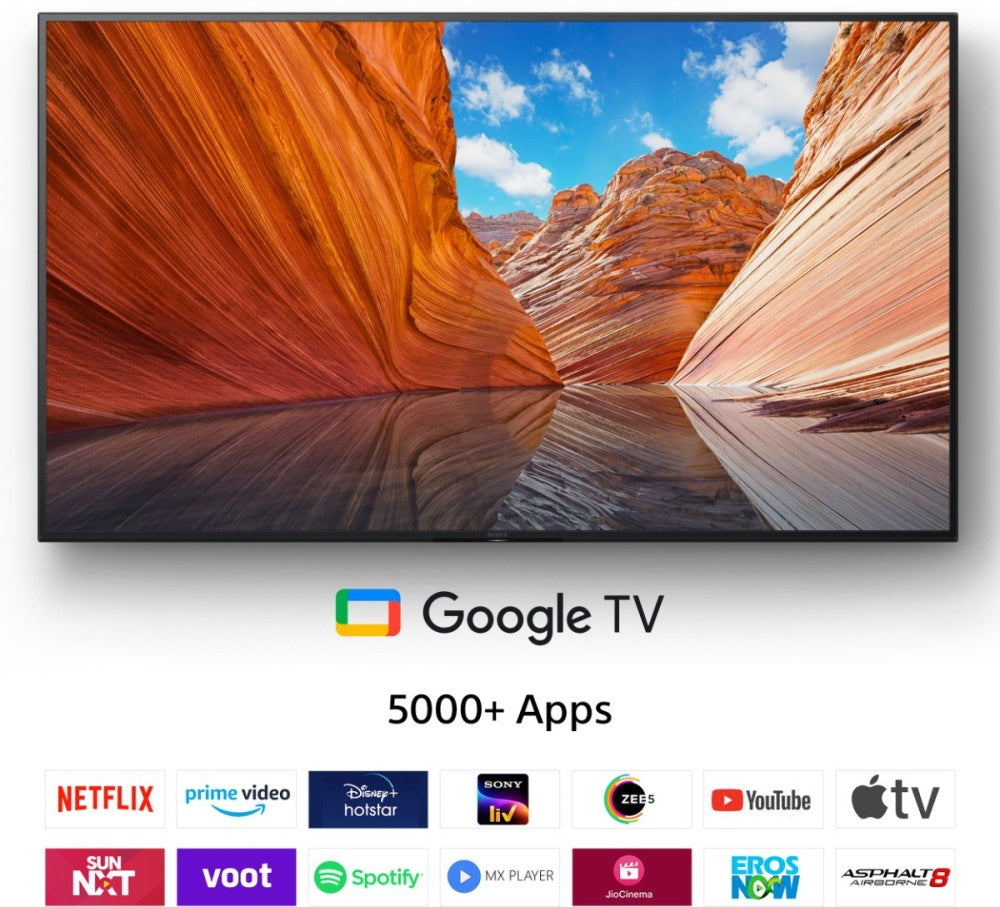 SONY Bravia 138.8 cm (55 inch) Ultra HD (4K) LED Smart Google TV - KD-55X80J