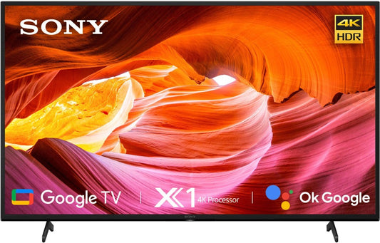 सोनी X75K 125.7 सेमी (50 इंच) अल्ट्रा HD (4K) LED स्मार्ट Google TV Google TV के साथ - KD-50X75K