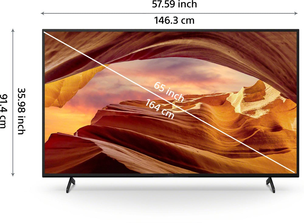 SONY X75L 163.9 cm (65 inch) Ultra HD (4K) LED Smart Google TV - KD-65X75L
