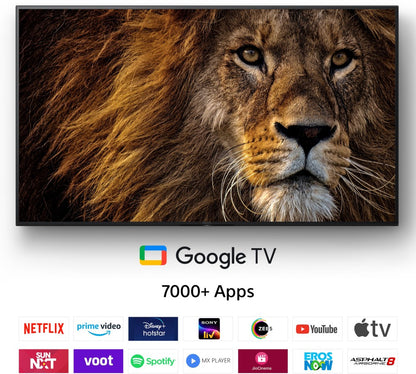 Sony X80AJ 163.9 सेमी (65 इंच) Ultra HD (4K) LED स्मार्ट Google TV - KD-65X80AJ