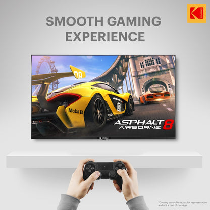 KODAK CA Series 139 cm (55 inch) Ultra HD (4K) LED Smart Android TV with Dolby Digital Plus & DTS TruSurround - 55CA0909