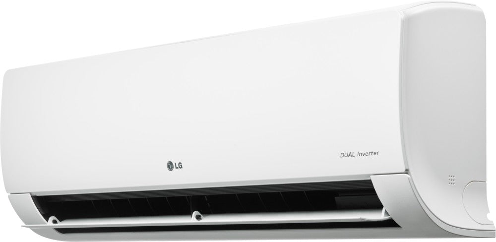 LG 1 Ton 3 Star Split Dual Inverter AC  - White - KS-Q12YNXA, Copper Condenser