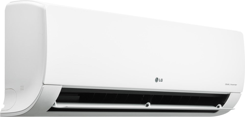 LG 1 Ton 3 Star Split Dual Inverter AC  - White - KS-Q12YNXA, Copper Condenser