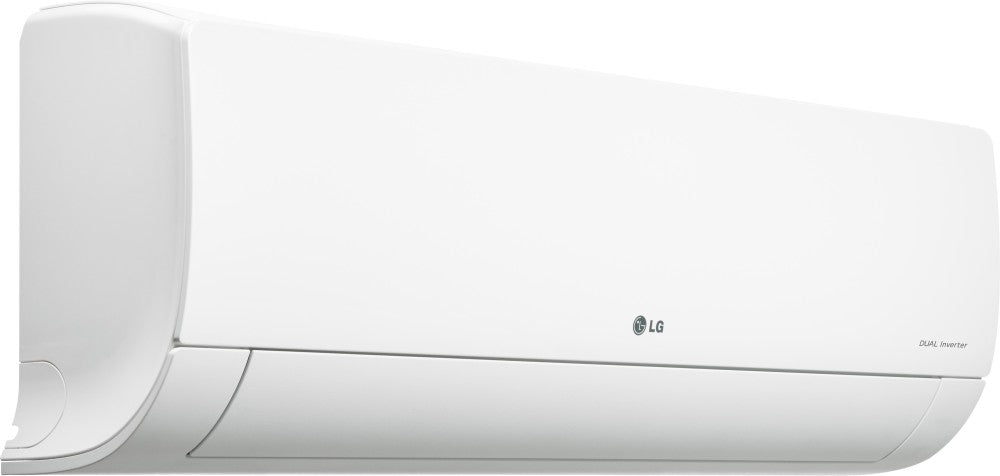 LG 1 Ton 3 Star Split Dual Inverter AC  - White - KS-Q12YNXA, Copper Condenser