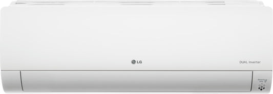 LG 1.5 Ton 3 Star Split Dual Inverter AC  - White - KS-Q18HTXD, Copper Condenser