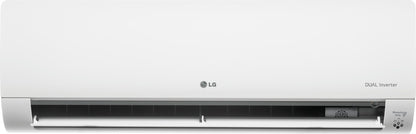 LG 1.5 Ton 3 Star Split Dual Inverter AC  - White - KS-Q18HTXD, Copper Condenser