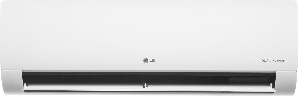 LG 1 Ton 3 Star Split Dual Inverter AC  - White - KS-Q12YNXA, Copper Condenser