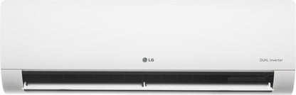 LG 1 Ton 3 Star Split Dual Inverter AC  - White - KS-Q12YNXA, Copper Condenser