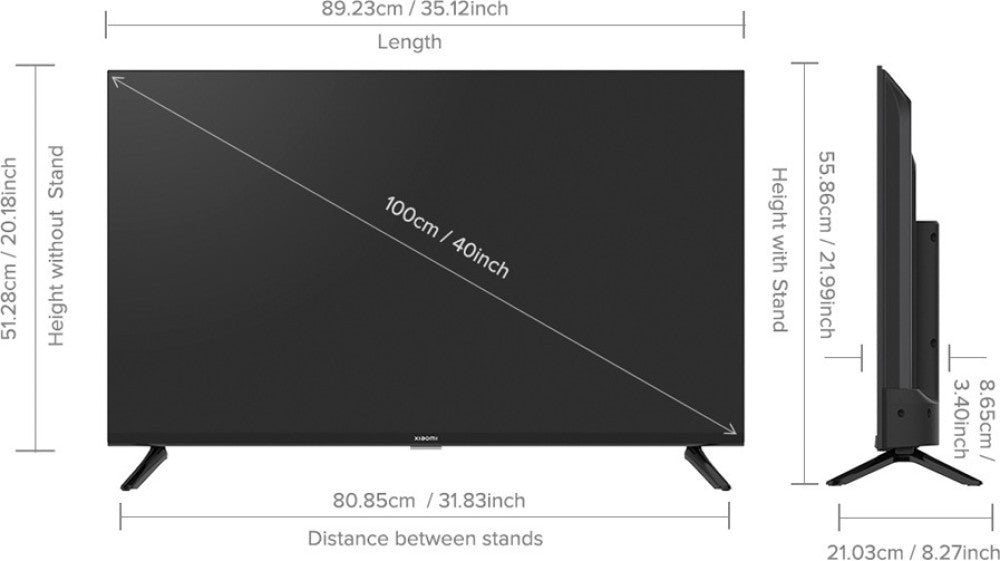 Mi 5A 100 सेमी (40 इंच) फुल एचडी एलईडी स्मार्ट एंड्रॉइड टीवी डॉल्बी ऑडियो के साथ (2022 मॉडल)