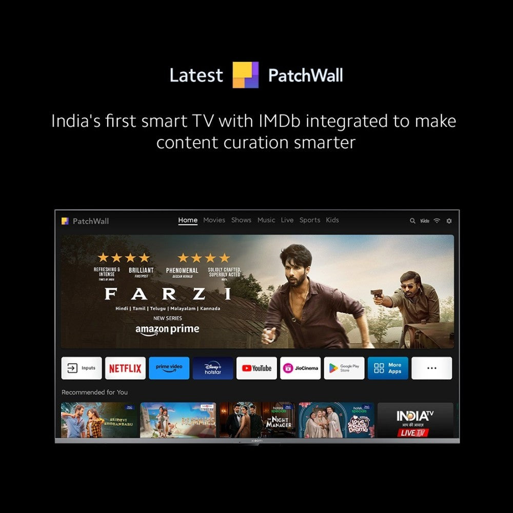Mi X Pro 108 cm (43 inch) Ultra HD (4K) LED Smart Google TV with Dolby Vision IQ and 30W Dolby Atmos