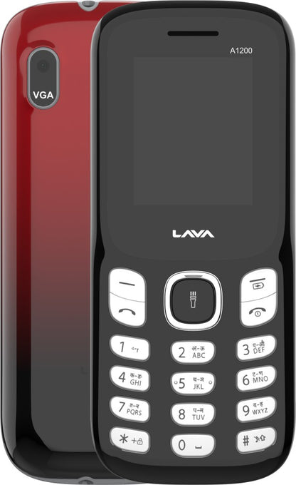 LAVA A1200 - Red