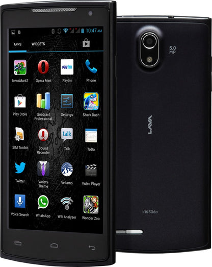 LAVA Iris 506Q (Black, 4 GB) - 512 MB RAM