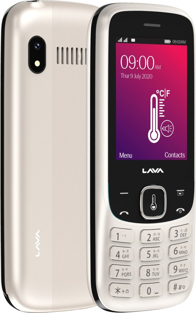 Lava Pulse1- with contactless Talking Thermometer - Rose Gold