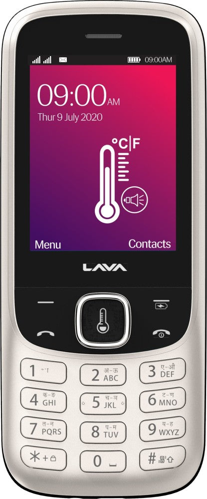 Lava Pulse1- with contactless Talking Thermometer - Rose Gold