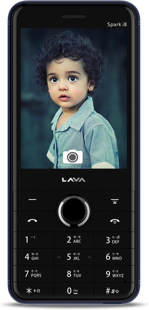 LAVA Spark i8 - Black & Blue