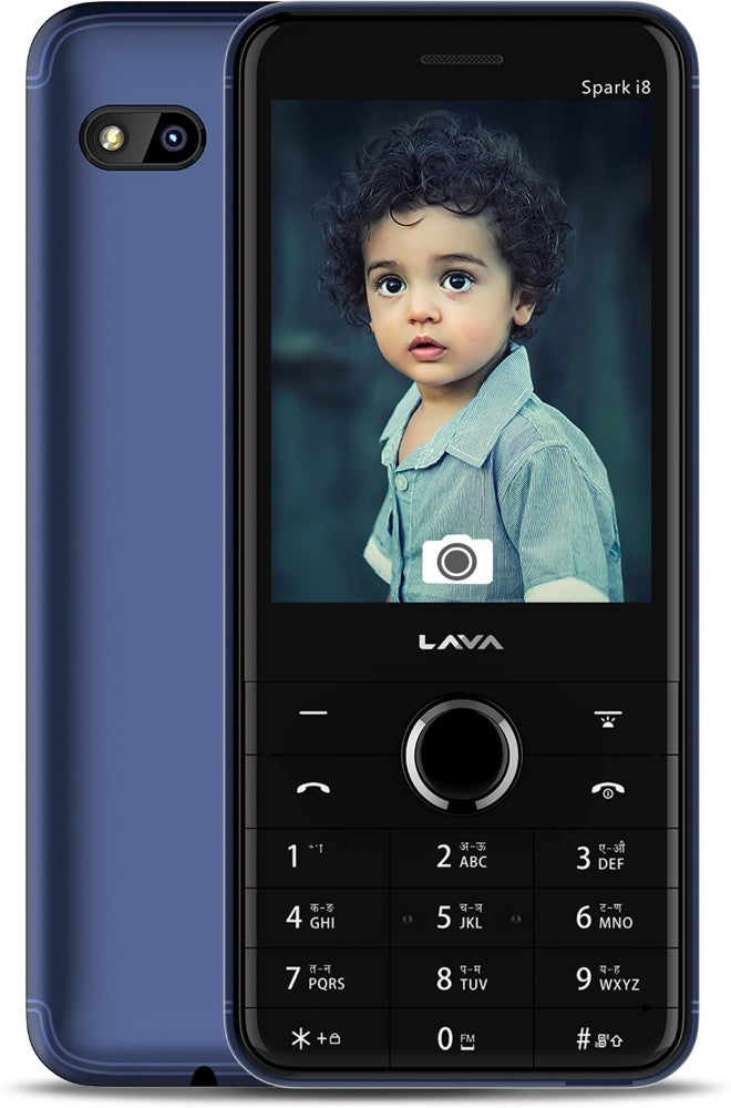 LAVA Spark i8 - Black & Blue