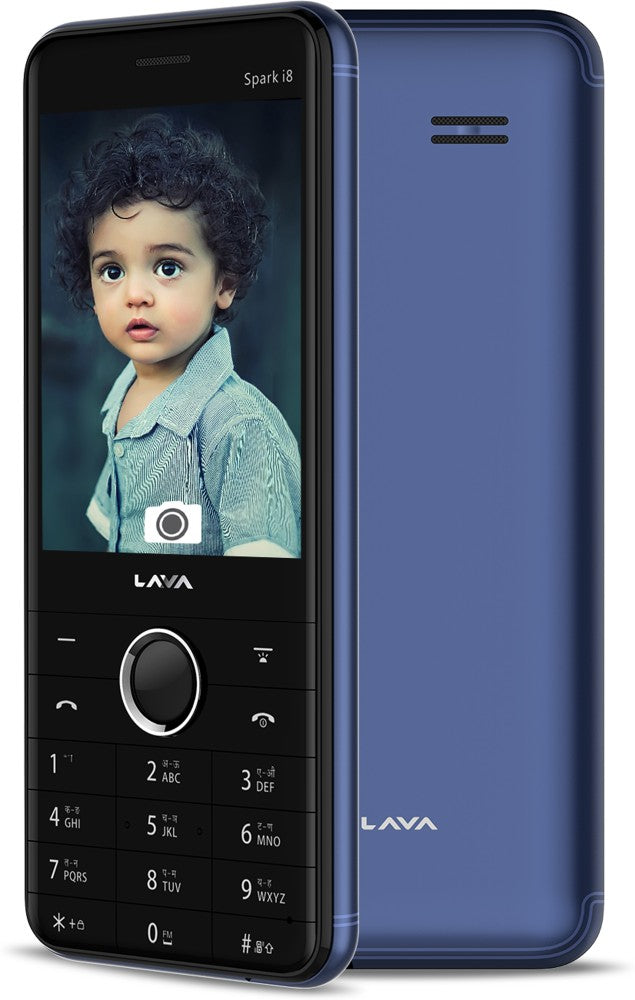 LAVA Spark i8 - Black & Blue