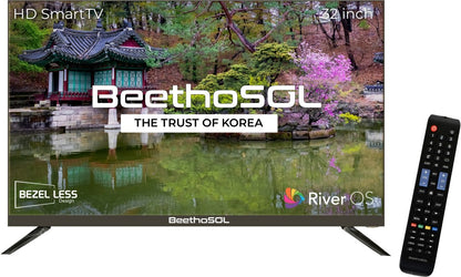 BeethoSOL 80 cm (32 inch) HD Ready LED Smart Android TV - LEDSTVBG3285HD27-EK