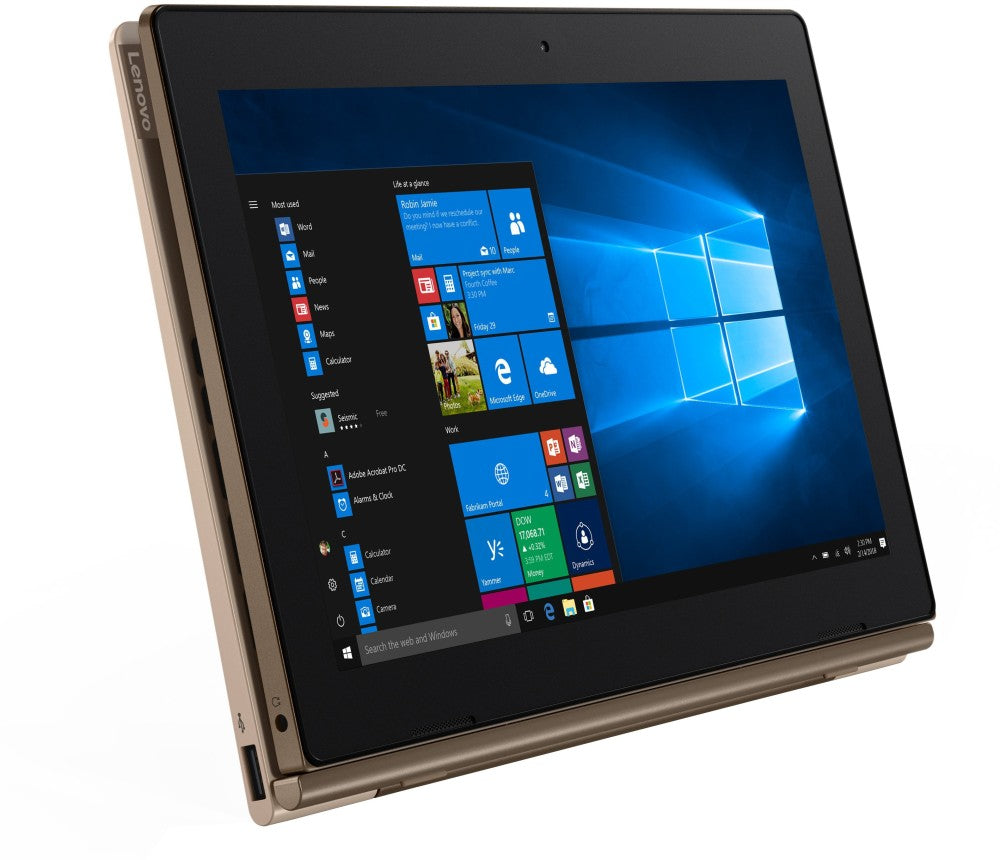 Lenovo Ideapad D330 with Keyboard 4 GB RAM 64 GB ROM 10.1 inch with Wi-Fi Only Tablet (Bronze)