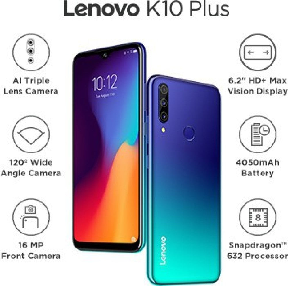 Lenovo K10 Plus (Sprite, 64 GB) - 4 GB RAM