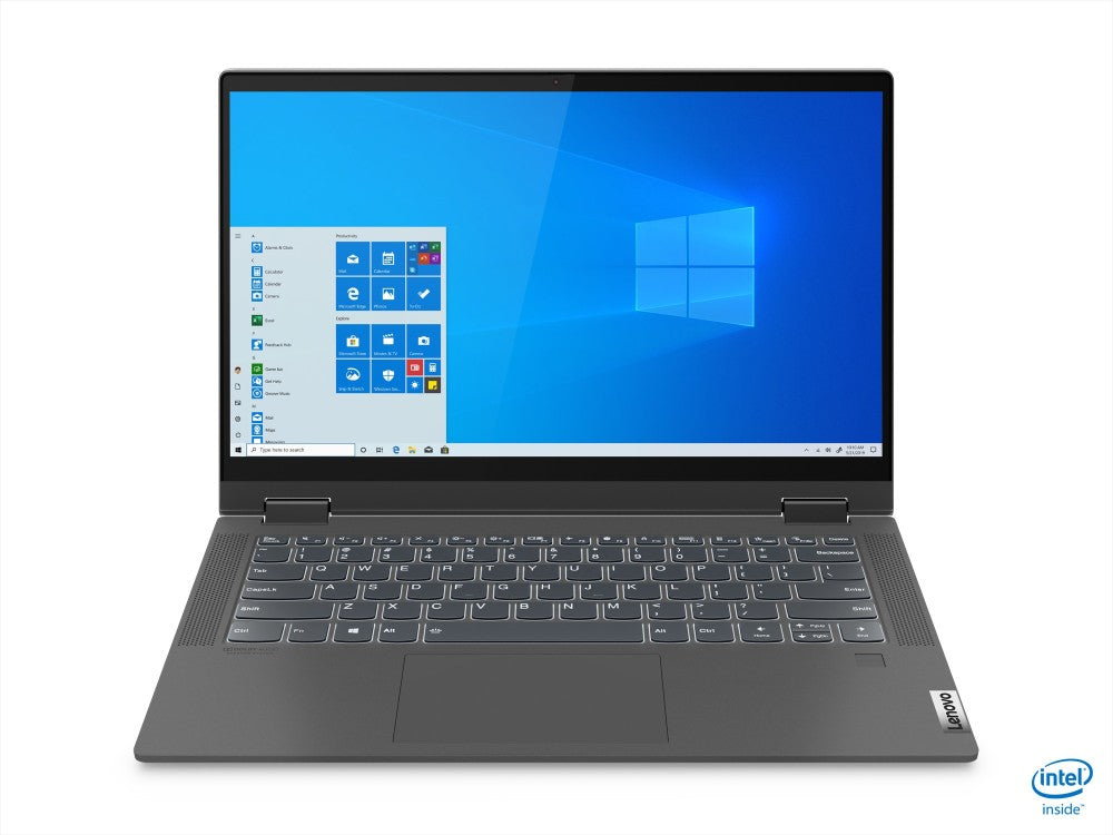 Lenovo Ideapad Flex 5 Core i3 10th Gen - (4 GB/256 GB SSD/Windows 10 Home) 14IIL05 2 in 1 लैपटॉप - 14 इंच, ग्रेफाइट ग्रे, 1.5 kg, MS Office के साथ