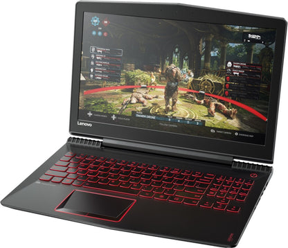 Lenovo Legion Core i7 7th Gen - (16GB/1 TB HDD/128GB SSD/Windows 10 Home/4GB ग्राफ़िक्स/NVIDIA GeForce GTX 1050Ti) Y520 गेमिंग लैपटॉप - 15.6 इंच, काला, 2.4 kg