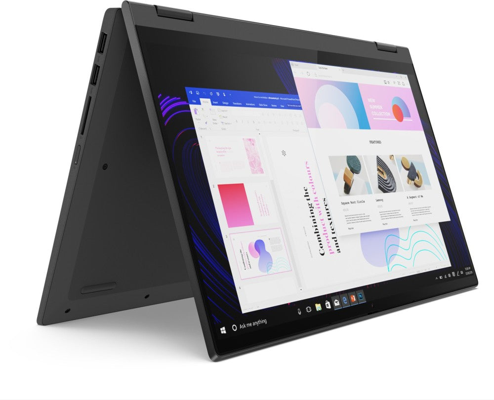 Lenovo Ideapad Flex 5 Core i3 10th Gen - (4 GB/256 GB SSD/Windows 10 Home) 14IIL05 2 in 1 लैपटॉप - 14 इंच, ग्रेफाइट ग्रे, 1.5 kg, MS Office के साथ