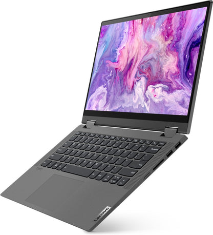 Lenovo Ideapad Flex 5 Core i3 10th Gen - (4 GB/256 GB SSD/Windows 10 Home) 14IIL05 2 in 1 लैपटॉप - 14 इंच, ग्रेफाइट ग्रे, 1.5 kg, MS Office के साथ