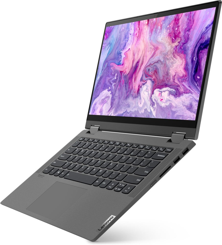 Lenovo Ideapad Flex 5 Core i5 10th Gen - (8GB/512GB SSD/Windows 10 Home) 14IIL05 2 in 1 लैपटॉप - 14 इंच, ग्रेफाइट ग्रे, 1.5 kg, MS Office के साथ