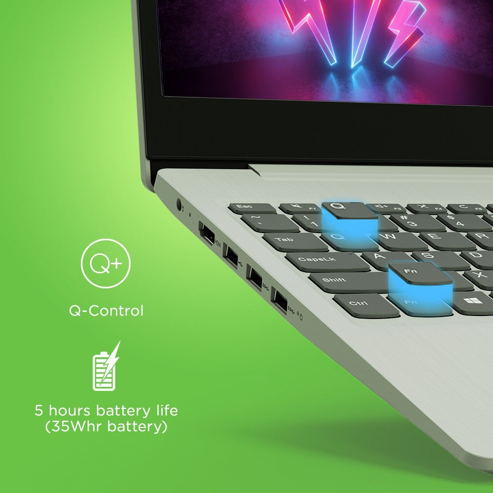 Lenovo IdeaPad Slim 3 Intel Celeron Dual Core - (8 GB/256 GB SSD/Windows 11 Home) 15IGL05 Thin and Light Laptop - 15.6 Inch, Platinum Grey, 1.7 Kg, With MS Office