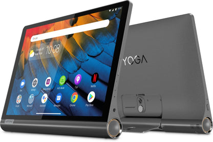 Lenovo Yoga Smart Tab with Google Assistant 4 GB RAM 64 GB ROM 10.1 inch with Wi-Fi+4G Tablet (Iron Grey)