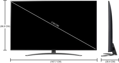 LG Nanocell 190 cm (75 inch) Ultra HD (4K) LED Smart WebOS TV - 75NANO91TNA