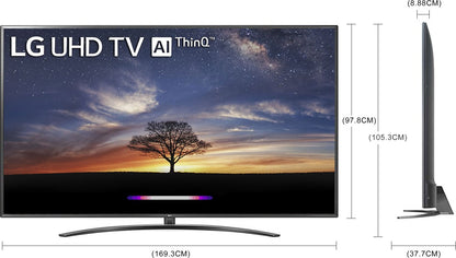 LG 189 cm (75 inch) Ultra HD (4K) LED Smart WebOS TV - 75UM7600PTA