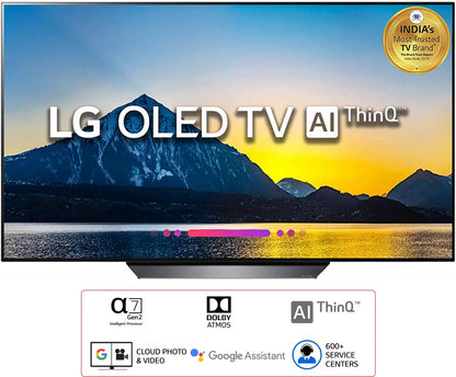 LG 164 सेमी (65 इंच) OLED अल्ट्रा HD (4K) स्मार्ट वेबओएस टीवी - OLED65B8PTA