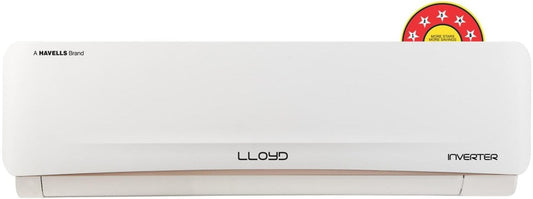 Lloyd 1 टन 5 स्टार स्प्लिट इन्वर्टर एक्सपैंडेबल 5 स्टार AC - सफ़ेद - LS12I52WBEL