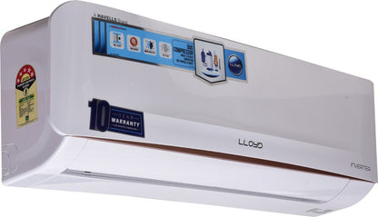 Lloyd 1.5 Ton 5 Star Split Inverter AC with PM 2.5 Filter  - White - LS18I5FWCEL, Copper Condenser